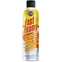 HI-TECH Fast & Foamy Professional Strength Carpet Cleaner Upholstery & Fabric Cleaner with VFC Optical Brighteners, Quick-Drying, Fresh Scent 18 oz. Aerosol Can