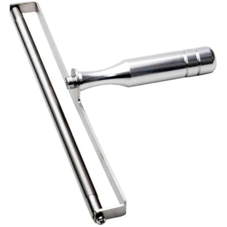 Wire Bar Wet Film Applicator, Rod Coater Ink Scraping Bar, Coater Film Width 200mm, with Hand Shank, Stainless Steel Applicator, for Varnishes Glue Paint Ink