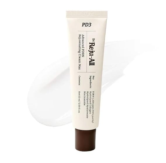 Dr.Reju-All Advanced PDRN Rejuvenating Cream Max 99% Pure Salmon DNA Gel Type Face Moisturizer Optimal 1200ppm for Glass Skin & Plumping Korean Pharmacy Anti-Aging Skin Care Face Cream -2 Fl Oz