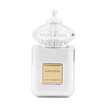 Matin Martin Limitless - Arabian Perfume for Men - Long Lasting Woody Aromatic Fragrance with Notes of Lavender, Cedar, Vetiver, Patchouli - Arabic Cologne - Eau de Parfum Spray - Travel Size - 3.4 oz