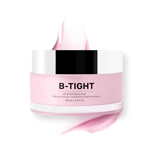 MAELYS B-TIGHT Lift & Firm Booty Mask - Skin Tightening & Firming Cream for Booty & Thighs - Cellulite Cream with Caffeine & Brazilian Peppertree - Butt Mask for Smooth-Looking Skin 3.4 Fl Oz