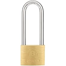 BRINKS - 40mm Solid Brass Keyed Padlock with 2.5 Shackle Clearance, (171-42001)