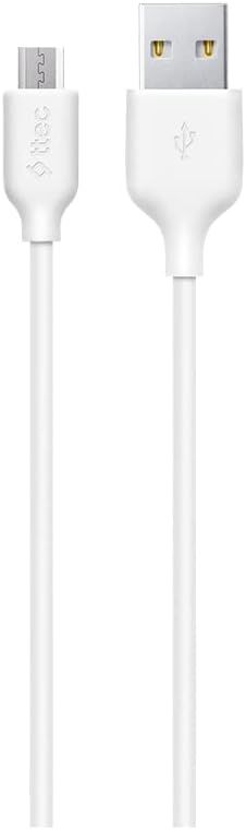 Ttec, Micro USB Cable, White, Micro USB