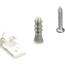 Closetmaid #7546 12PK White Down/Wall Clip