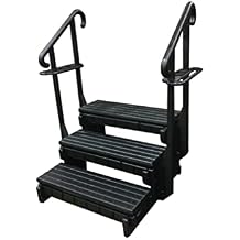 Confer Plastics 3 Step Signature Spa Step (Black)