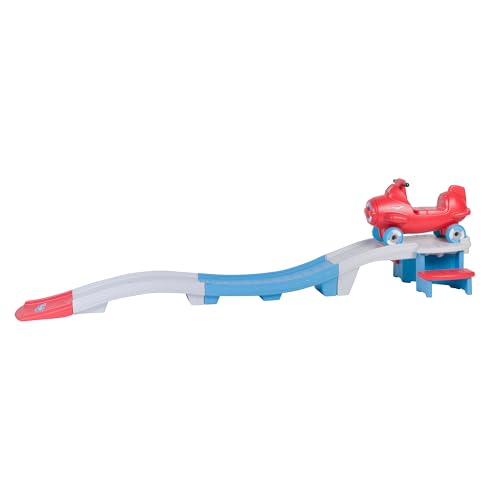 Step2 Sky Rider Up & Down Roller Coaster Kids Ride On Toy, Push Car, IndoorOutdoor Playset, Made of Durable Plastic, Max Weight 50 lbs., for Toddlers 2-5 Years Old