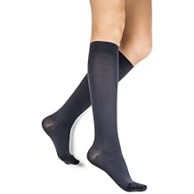Rejuva COOLMAX 15-20 mmHg Knee-High Graduated Compression Socks for Women & Men