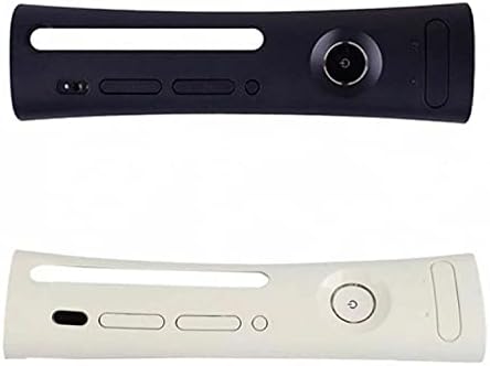 New Housing Front Faceplate Cover for Xbox 360 Xbox 360 Fat Replacement (Black)