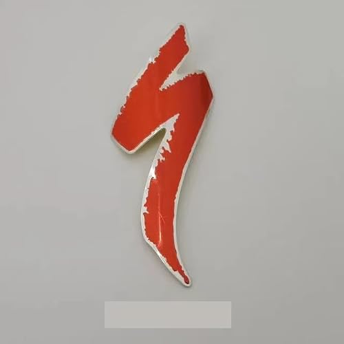 Lightning Metal Badge Decals Stickers Bike Frame Creative Cycling MTB Road Bike Bicycle Accessories red