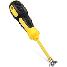 Zhengmy Grout Removal Tool 4 in 1 Grout Scraper Cleaning Remover Tool Scraper Cemented Carbide Alloy Head Tile Removal Caulking Cleaner for Floor Ceramic Tile Gaps