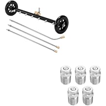 Tool Daily Dual-Function Undercarriage Cleaner, 40 Degree Surface Cleaner Tips
