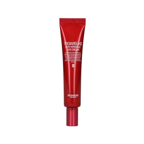 TROIAREUKE Anti-Wrinkle Eye Cream, Intensive Anti-Aging Firming Cream For Face and Neck | Rose Infused Moisturizer Packed With Antioxidants from Peptides and Botanical Extracts, Korean Skin Care