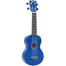Mahalo Ukuleles MR1BU Rainbow Series Soprano Ukulele,Blue