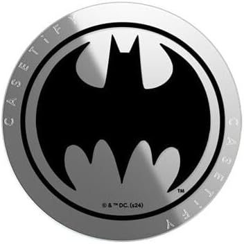 CASETiFY Snappy Grip Stand Compatible with Magsafe - Batman Black Logo