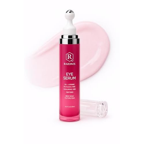 Eye Bags and Puffiness Treatment with Roller for Women Medium, Unscented