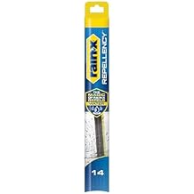 Rain-X 810314 Repellency Water Repellent Wiper Blades, 14" Windshield Wiper,New & Improved Version of Latitude Wiper Blades w/Water Repellency Formula