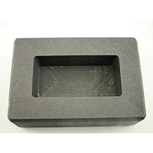 100 Gram Ag Silver Bar High Density Graphite Ingot Mold Loaf Rectangle Made in The USA