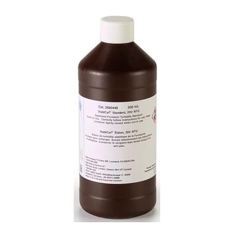 Hach StablCal Turbidity Standard, 200 NTU, 500 mL, 2660449