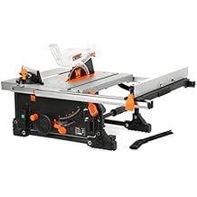 WEN TT0811 11-Amp 8.25-Inch Compact Benchtop Jobsite Table Saw, Black