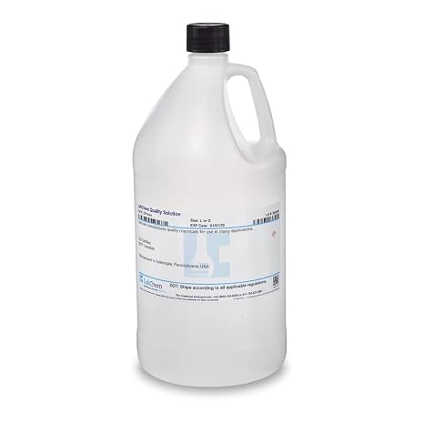 LabChem LC246304 Sodium Hypochlorite Solution, 5% W/V, 4 L Volume