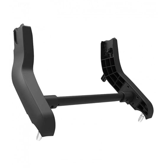 Silver Cross Jet Car Seat Adapter for Jet Strollers - Compact Travel System with Compatible Infant Car Seats - Easy Installation Secure Fittings Lightweight Adapter for Babies, Black