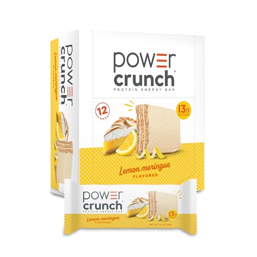 Power Crunch Lemon Meringue Carton 1.4oz, 12 Count