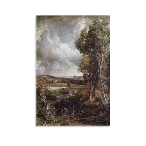 John Constable Landscape Oil Painting Poster 56 Canvas Art Poster And Wall Art Picture Print Modern Family Bedroom Decor Posters 16x24inch40x60cm