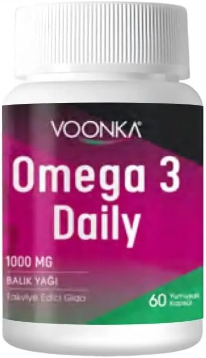 Voonka Omega 3 Daily 60 Yumuşak Kapsül