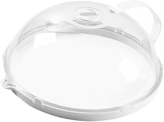 Microwave Splatter Guard Cover Heat-Resistant Food Preservation Lid High-Temperature Resistant Dish Cover for Cooking Suitable for Microwave Use Material
