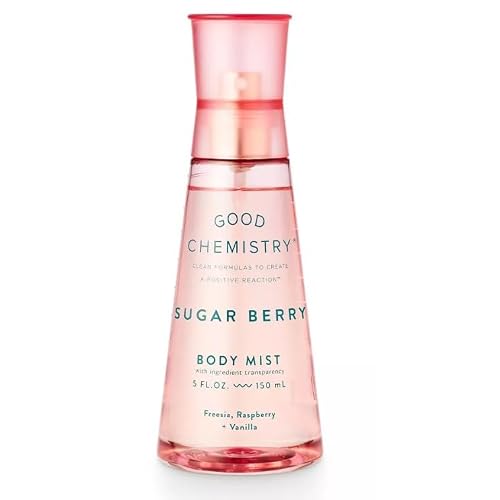 Good Chemistry Body Mist Fragrance Spray, Personal Scent, Sugar Berry, 5 Fl Oz Pack of 1
