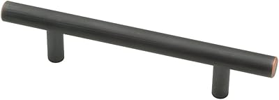 Liberty Hardware 65156VB Kitchen Cabinet Hardware Drawer Handle Bar Pull, 3-34 inch, Avante Bronze with Copper Highlights