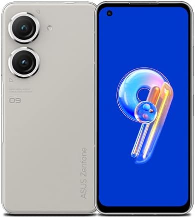 ASUS Zenfone 9 5.9" Smartphone Snapdragon 8+ Gen 1 Processor 8GB RAM 128GB Storage, White - AI2202-1B008EU