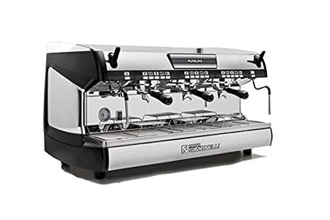 Nuova Simonelli Aurelia II Volumetric 3 Group Espresso Machine MAUREIIVOL03ND0001 with Free Espresso Starter Kit and 3M Water Filter System