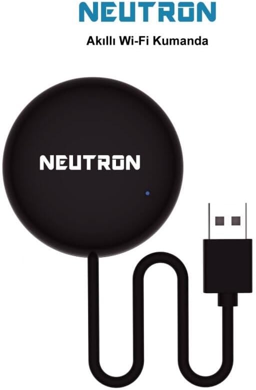 NEUTRON NTL-IR-02S Akıllı Ev için Wifi Akıllı IR Uzaktan Kumanda - Ev Cihazları için Evrensel Akıllı Mobil Uygulamadan Uzaktan Kumanda