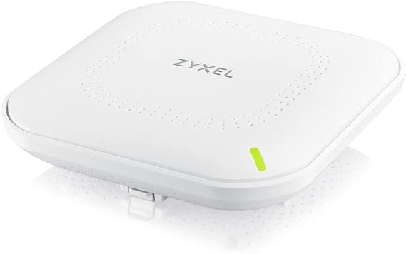 Zyxel WiFi 6 Wireless Access Point AX3000 | 2.5G | PoE+ | NWA90AXPRO | 1x 2.5G Ethernet Port, Dual-Radio, NebulaFlex, Internal Antenna, Captive Portal, WPA3, 802.1X/RADIUS Auth., TAA Compliant
