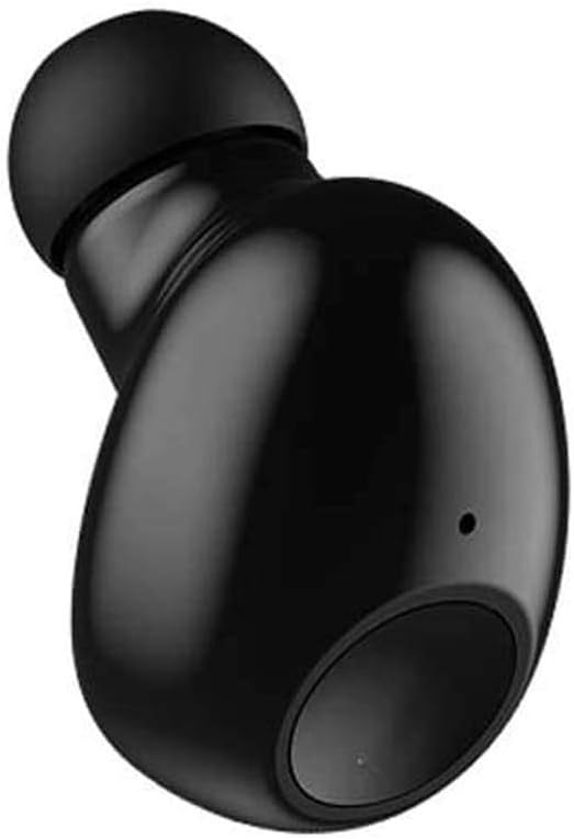Single Earbud Bluetooth Earpiece,Cellphone Wireless Mic Headset 10Hr | Low Profile Ear Bud,Compatible with iPhone Android Phone TV,Handsfree Mini Headphone for Work Office Truck Car Driving