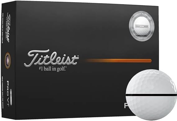 Custom Pro V1 Aim Enhanced Golf Balls - 2025 Model