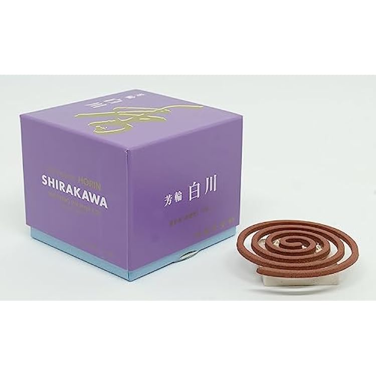 SHOYEIDO White River Incense Coils, 10 CT