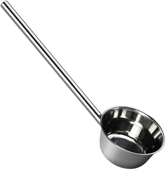 Vaguelly 22 Inch Hotel Canteen Stainless Steel Ladle with Long HandleSilver | Water Ladle Stainless Steel Bailer Long Handle Serving Spoon for Cooking and Home Use 22.83 in