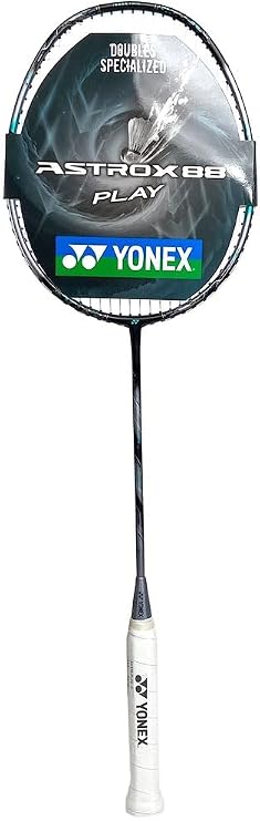 YONEX ASTROX 88 Play Badminton Racquet Black/Silver 4UG5 Factory Ready