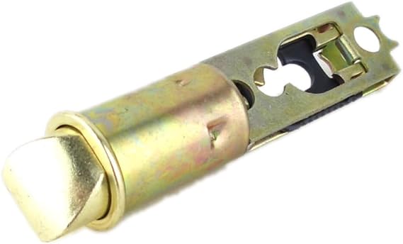 Adjustable 2-3/4" to 2-3/8" Entry Latch Drive in Latch, Brass