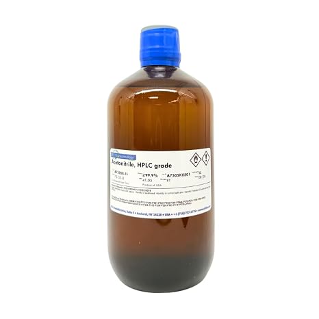 Acetonitrile, HPLC Grade, 99.9+% Pure - 1L