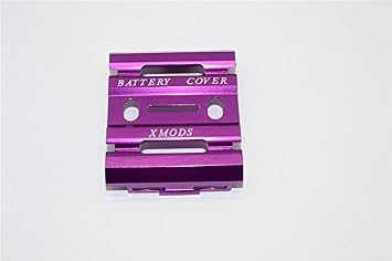 GPM For XMods Evolution Touring Upgrade Parts Aluminum Battery Heat Sink Cover - 1Pc Purple