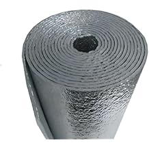 NASATEK 4' x 100' Roll (400 Sqft) Automotive: Car Truck Van SUV RV Camper Vehicle Insulation (Sound Deadener, Radiant Heat Barrier Mat, Thermal Insulation) (R8) AD5 5MM Waterproof / Moistureproof
