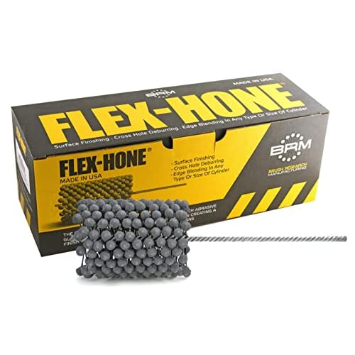Brush Research GBD40080 Flex-Hone, 4 102mm Diameter, 80 Grit, Silicon Carbide, for Mild Steel, Stainless Steel Cast Iron and Softer Ferrous Materials
