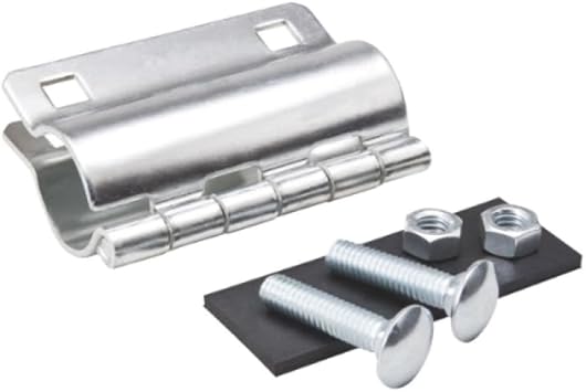 B&K 160805HP 1 in. Galvanized Steel Repair Pipe Clamp