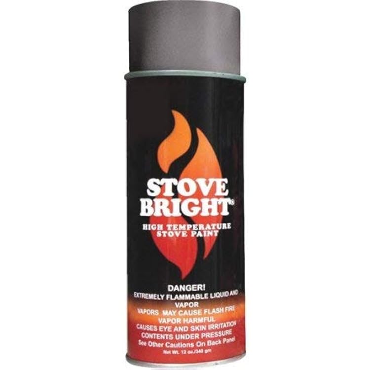 Hi-Temperature 1200 deg. Stove Bright Stove and Fireplace Paint