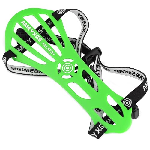 ZSHJGJR Archery Arm Guard Youth 2-Strap Arm Protector Children Arm Guard Forearm Safe Protective Gears for Shooting Hunting Practice