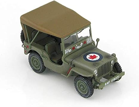 Hobby Master US Willys Jeep 39R Wing 400 Sqn RCAF Denmark July 1945 1/48 DIECAST MODEL FINISHED Truck