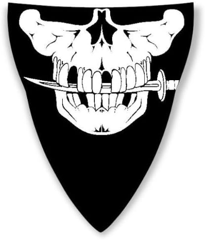 Schampa Stretch Half-Face Mask , Style: Pirate VNG008-D